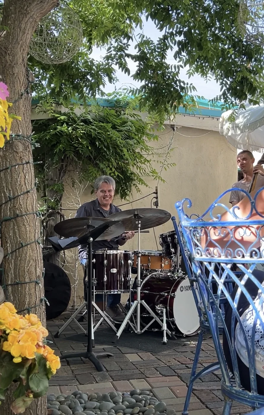 Rich Malloy with band