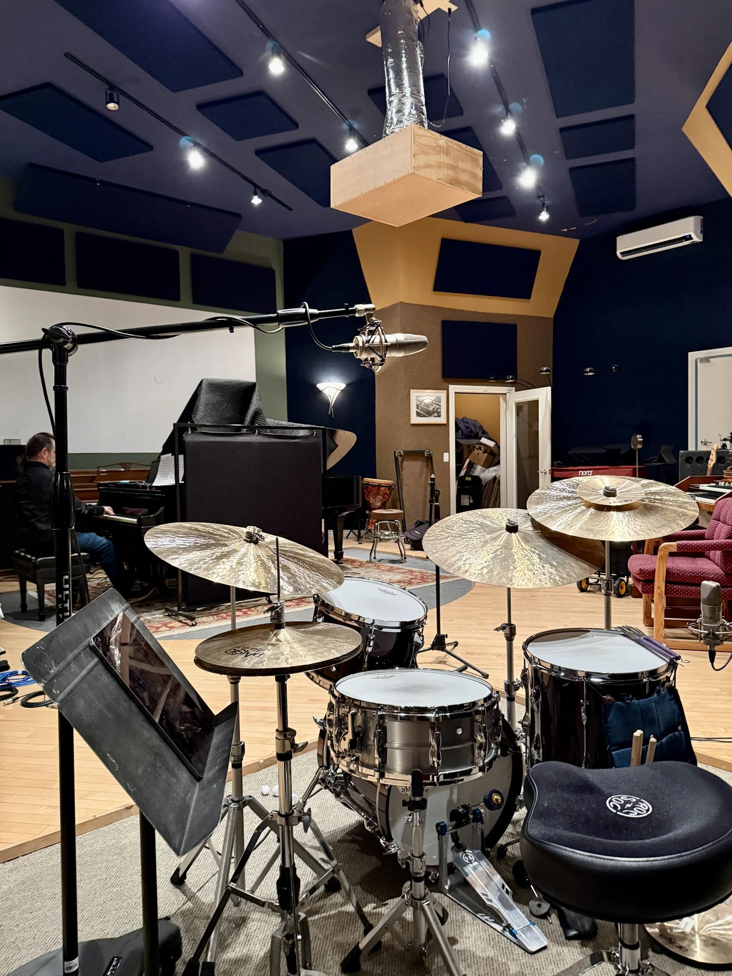 Rich Malloy drum setup