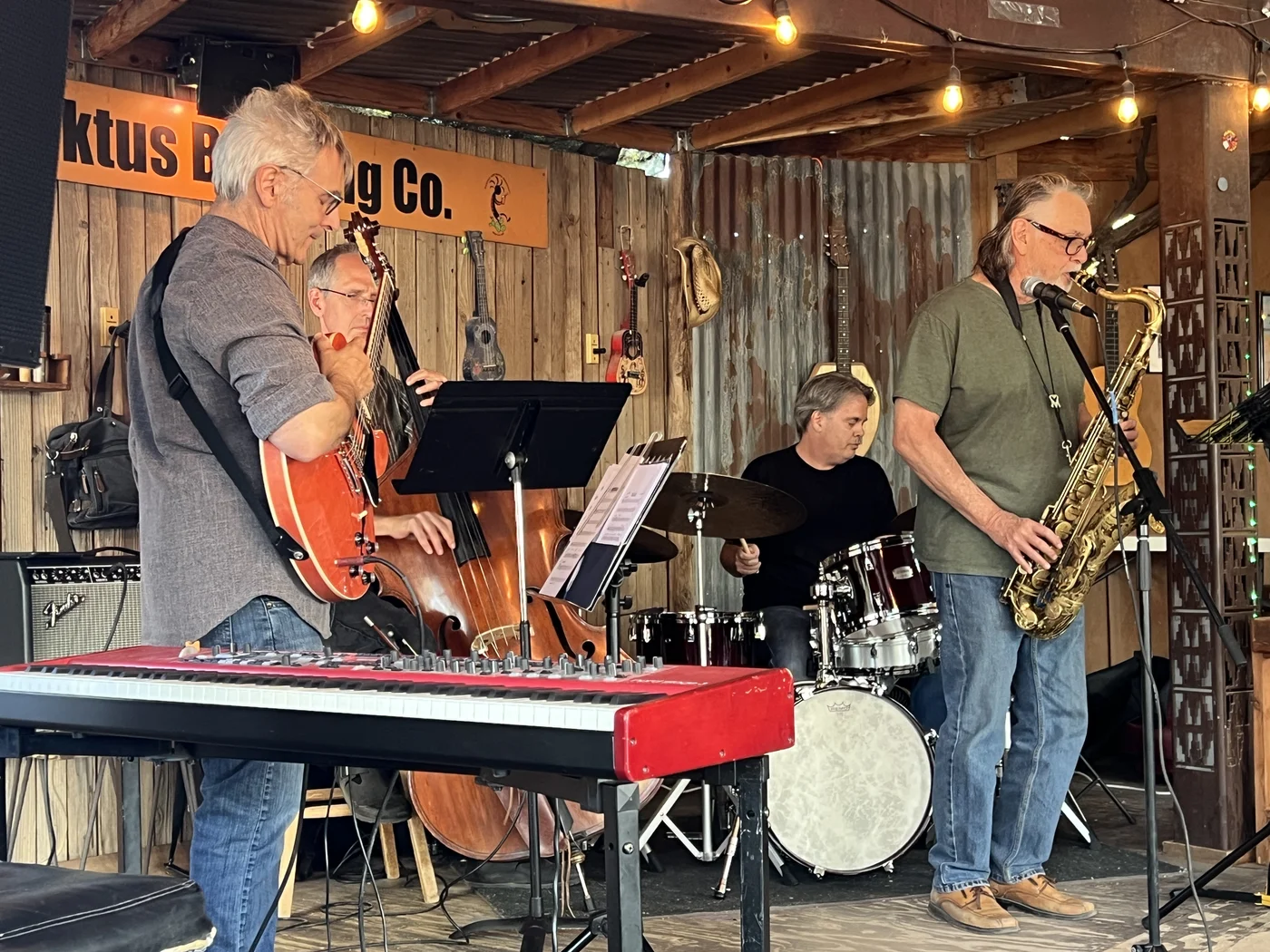 Rich Malloy performing